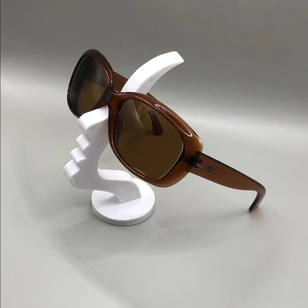 Ray-Ban RB4101 Jackie Ohh 717/51 Sunglasses Frames ONLY Amber Brown